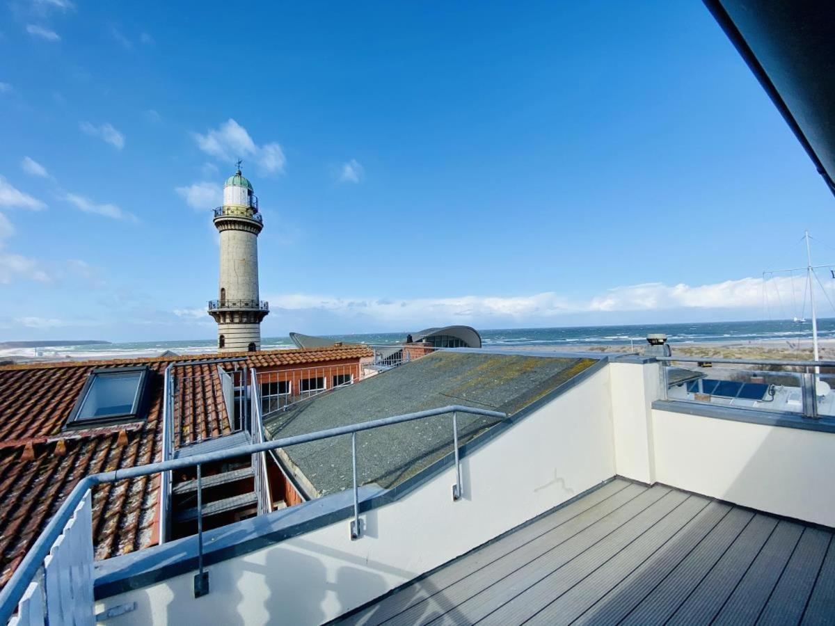 Ostseeblick, Direkt Am Alten Strom Rostock Eksteriør billede